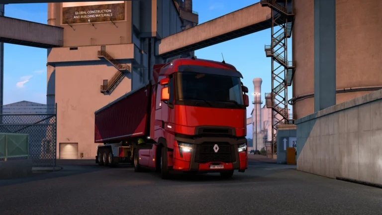 Euro Truck Simulator 2 oyun içi görüntü 1