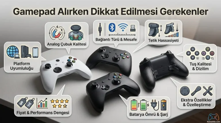 GamePad alırken nelere dikkat edilmeli
