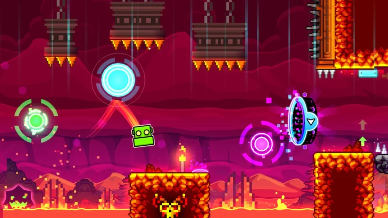 Geometry Dash oyun içi görüntü 1