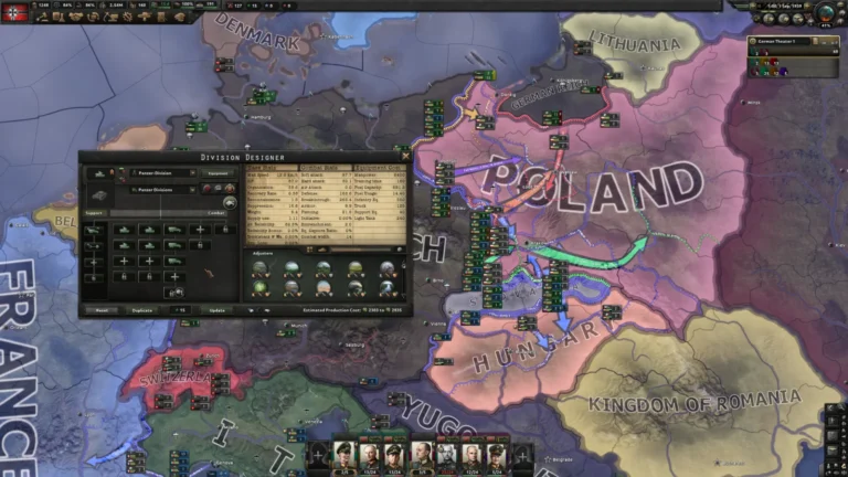 Hearts of Iron IV oyun içi görüntü 1