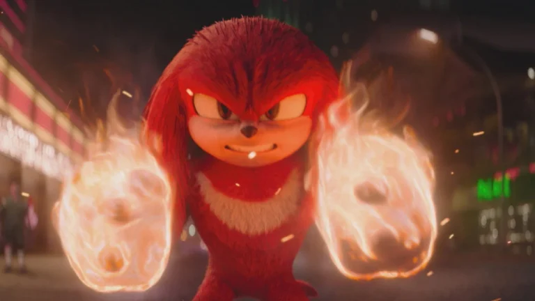 Knuckles dizisinden sahne 3