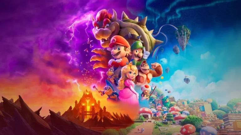 The Super Mario Bros. Movie filminden sahne 2